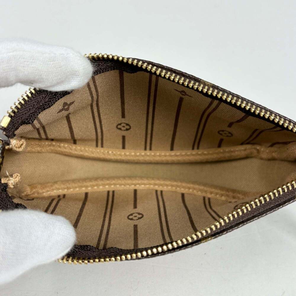 LOUIS VUITTON Brown Monogram Pochette Pouch - Picture 7 of 7